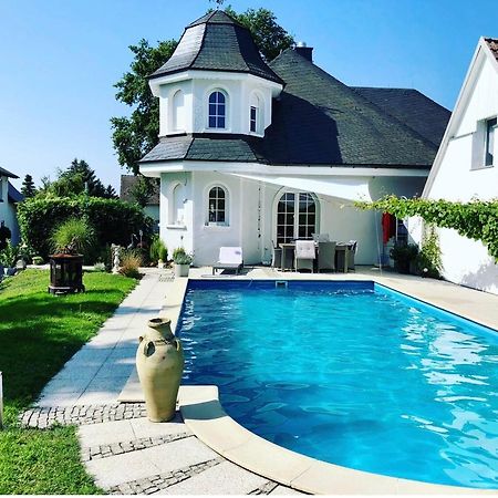 Ferienwohnung B Our Guest At New Flat Nearby Dresden !!!Pool!!! Frauendorf  Exterior foto
